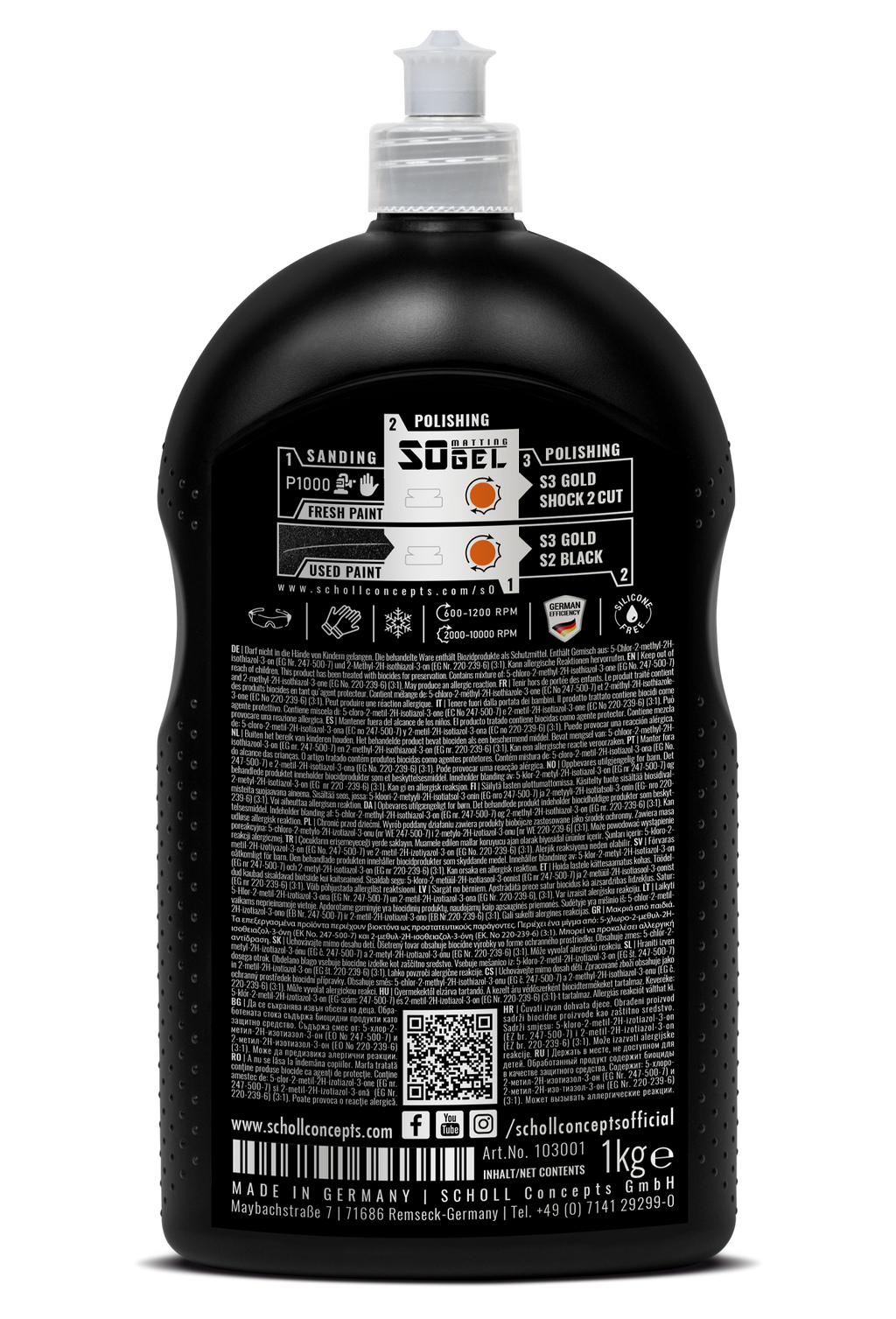S0 Mattierungspaste extrem grob 1 kg