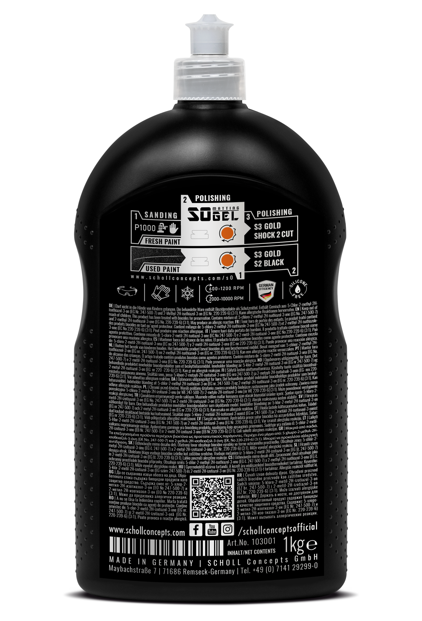 S0 Mattierungspaste extrem grob 1 kg