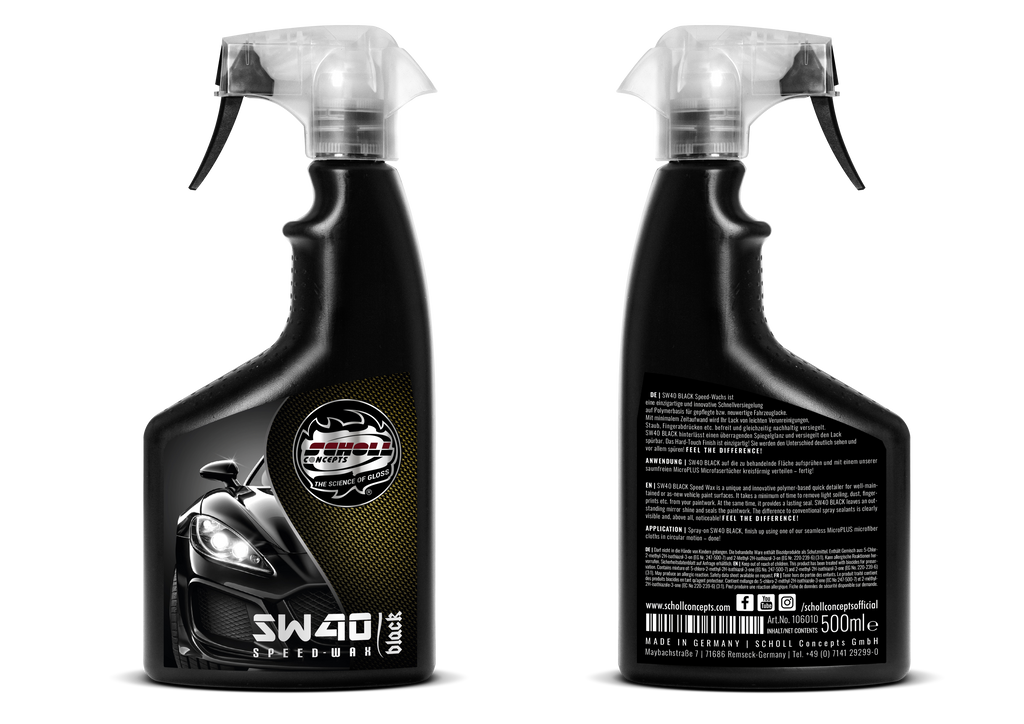 SW40 BLACK Speed-Wachs 500 ml
