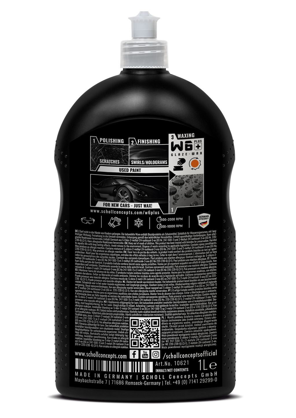 W6+ Premium Lackversiegelung 1 Ltr.