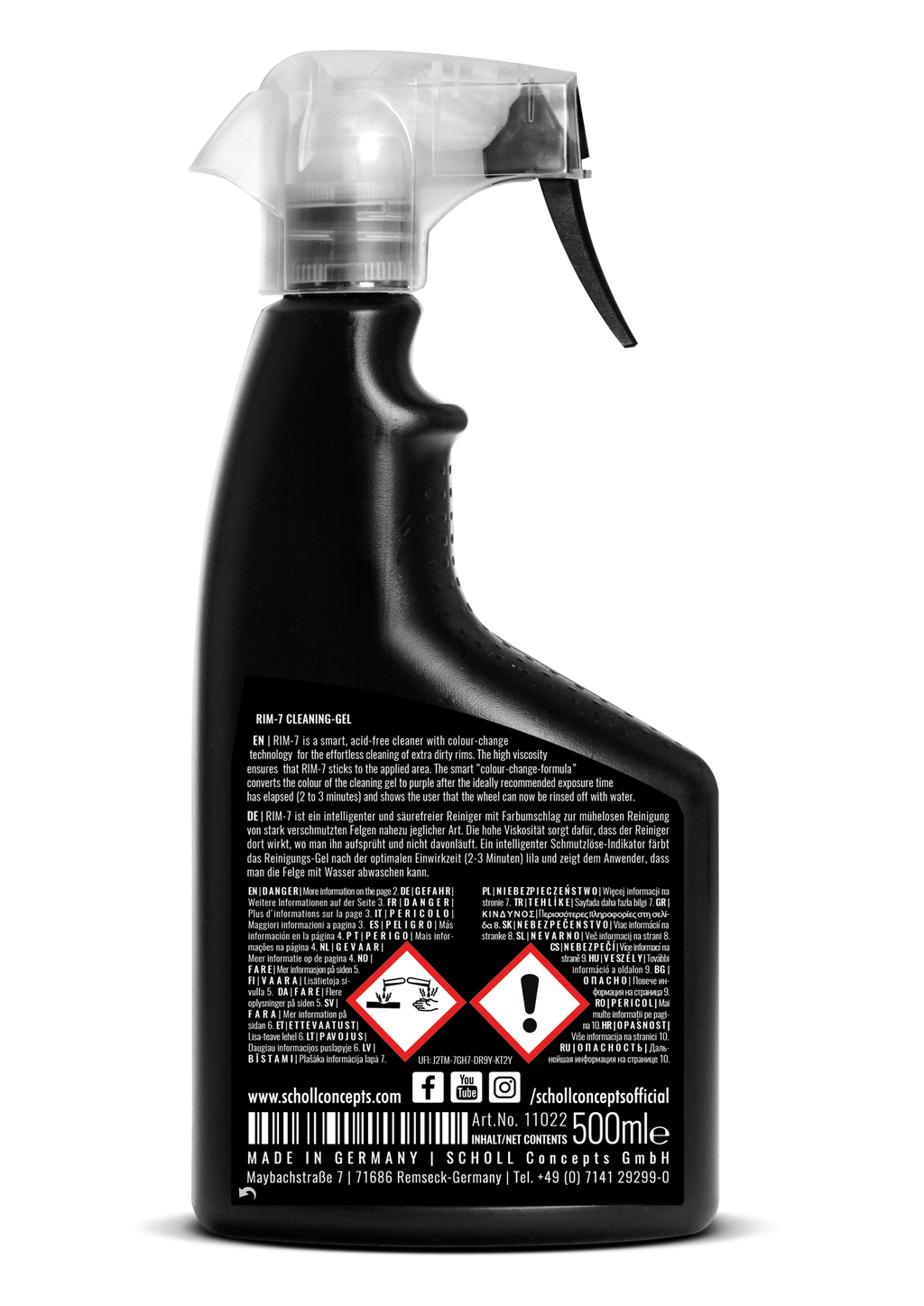 RIM 7 Felgenreiniger-Gel 500 ml