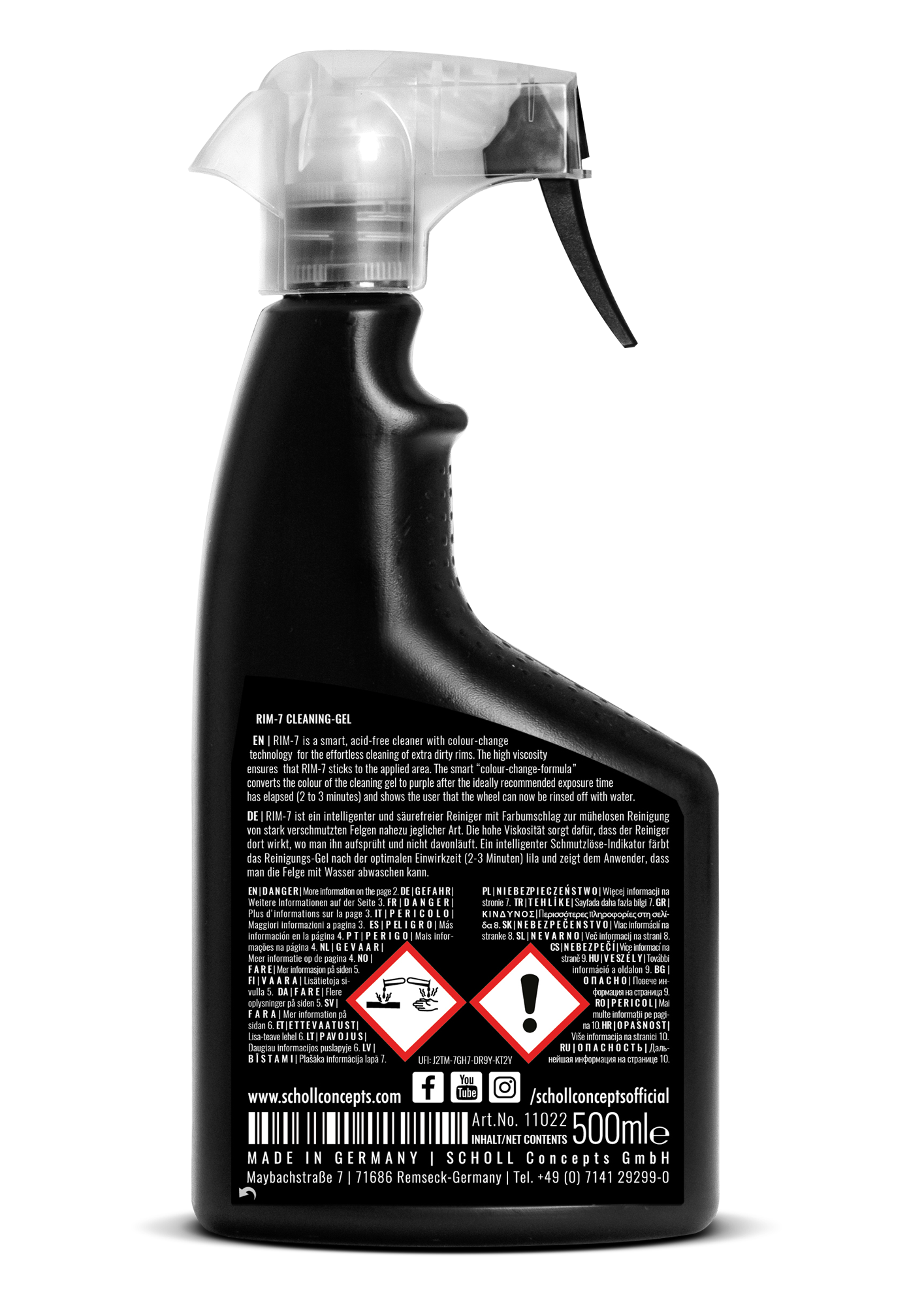 RIM 7 Felgenreiniger-Gel 500 ml