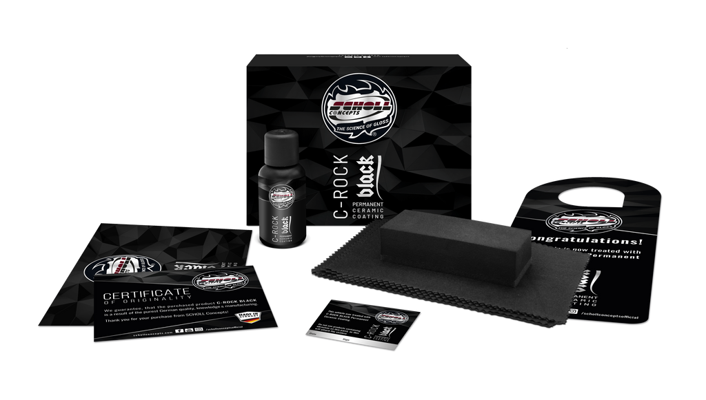 C-ROCK BLACK Permanent Ceramic Coating ***Bundle***