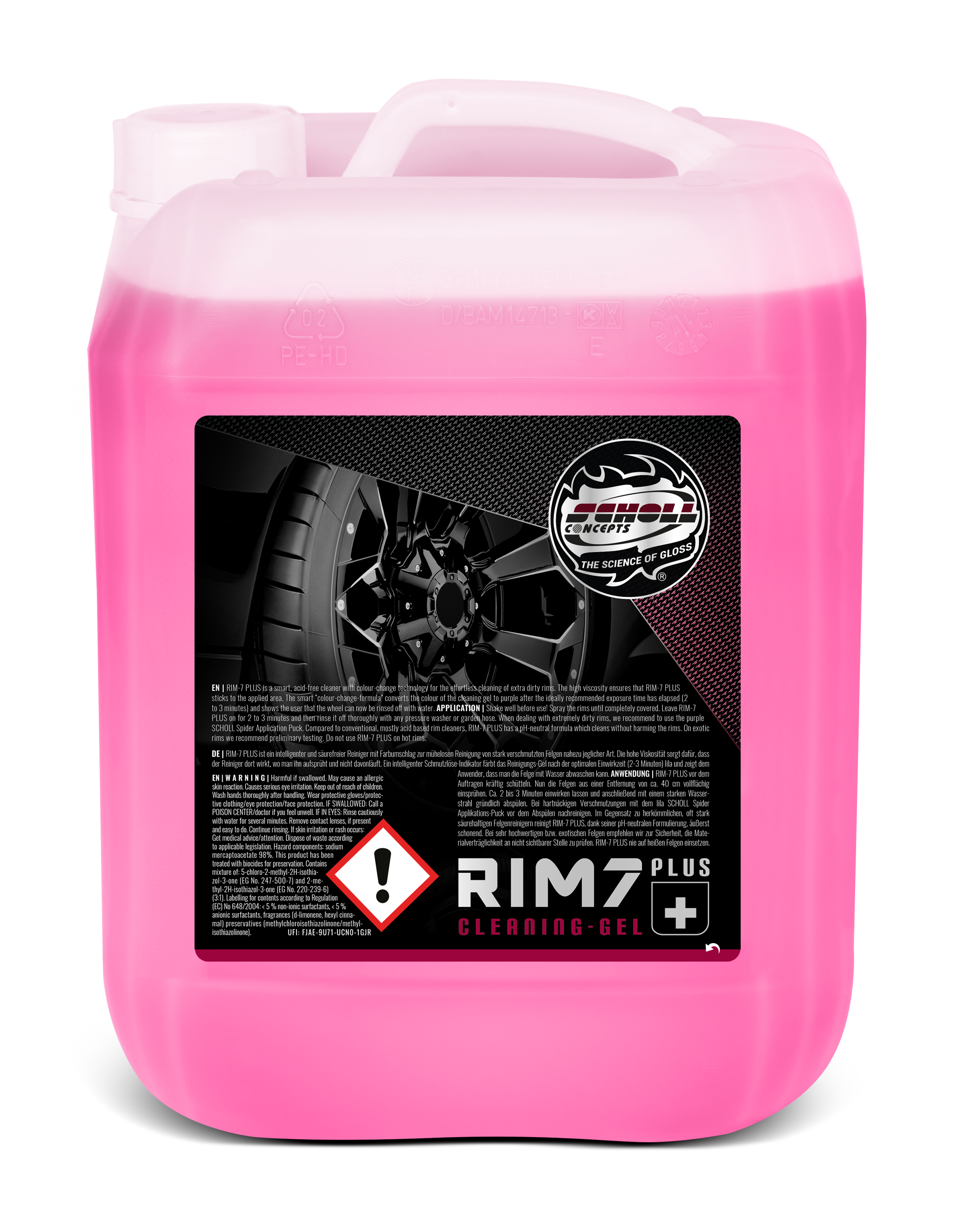 RIM 7 plus Felgenreiniger-Gel 10 Ltr.