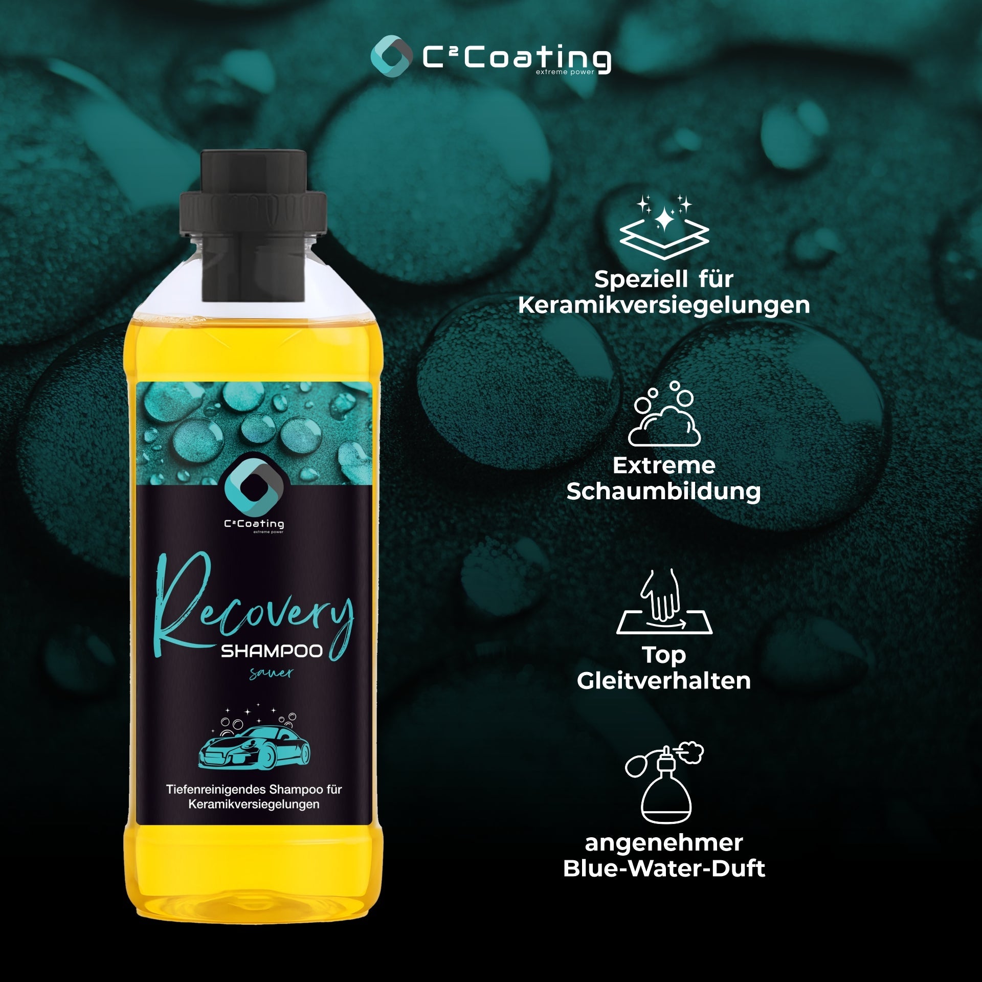 C²Coating Recovery Shampoo – Profireinigung für Keramikversiegelungen