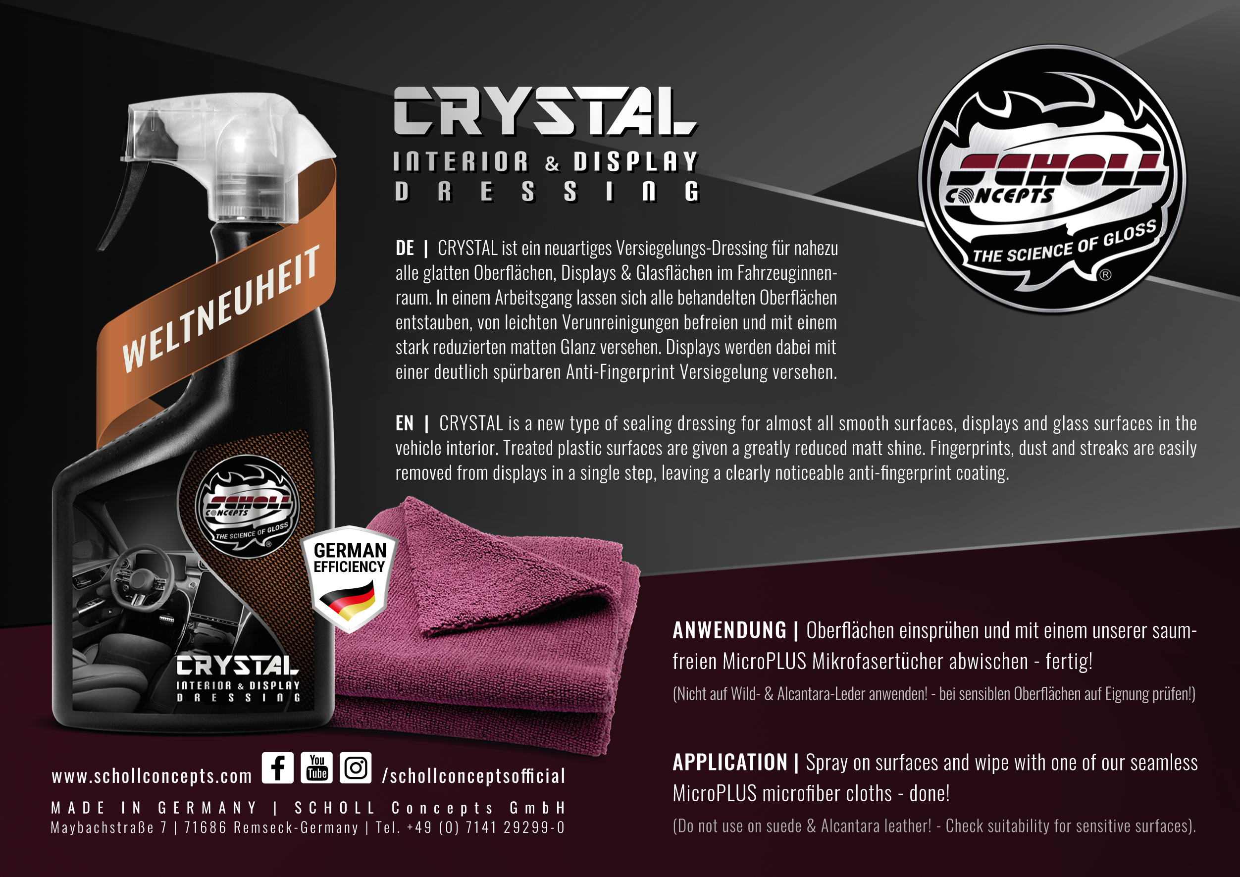CRYSTAL Interior & Display Dressing 5 Ltr.
