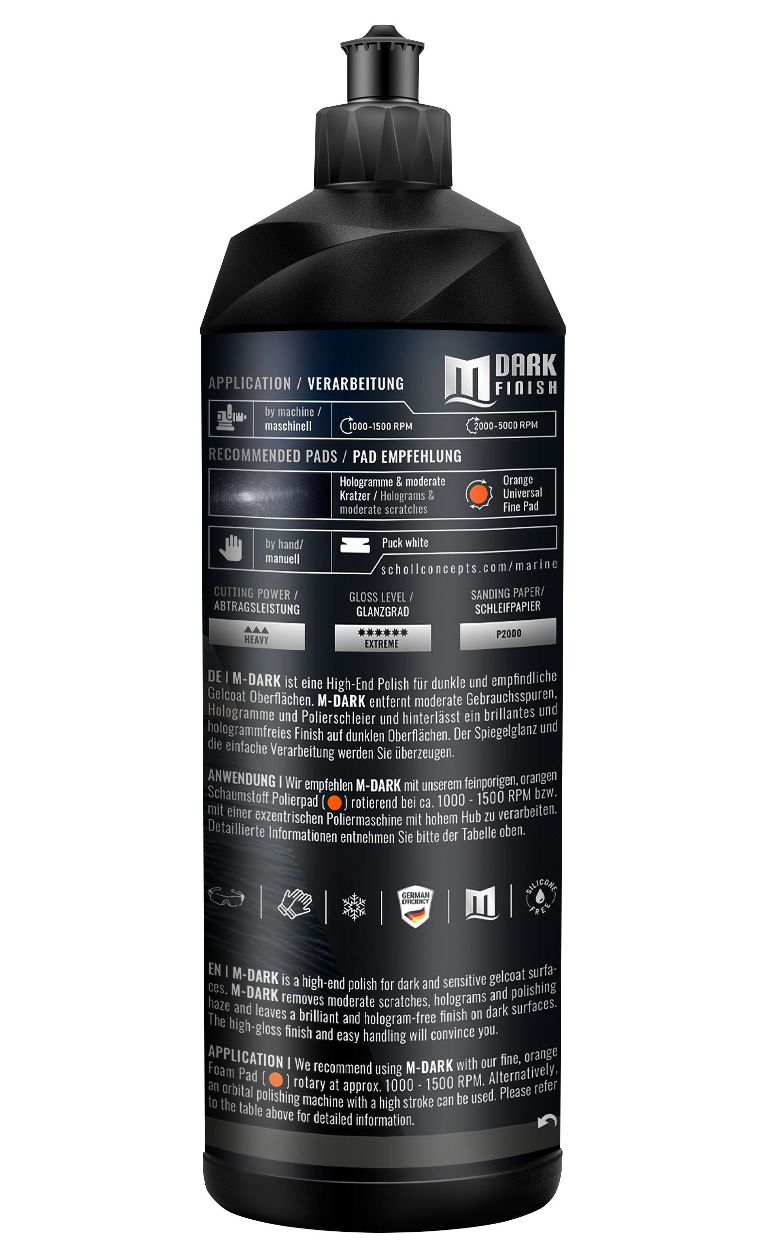 M - Dark Finish 1 Kg
